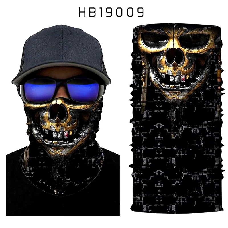 Shark Lion Passamontagna Magic Face Mask Warmer Moto