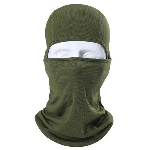 Moto Passamontagna Maschera integrale Scaldino antivento Traspirante Airsoft Sci Snowboard Shield Cappelli anti-UV Cappellino per casco Cappello