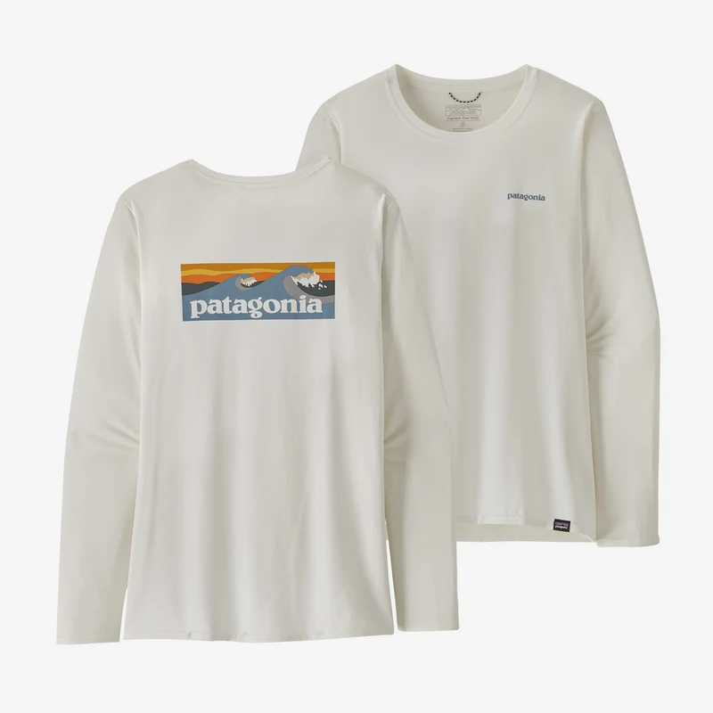 Patagonia - Women's L/S Cap Cool Daily Graphic Shirt - Waters