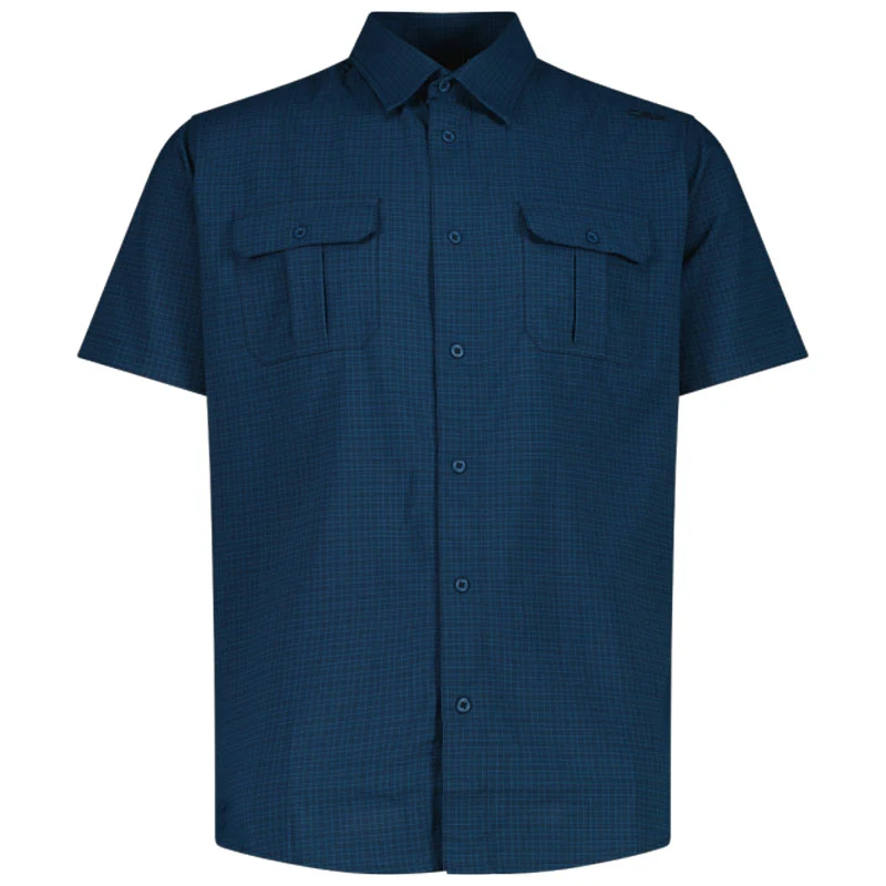 Camicia uomo Quadri manica corta