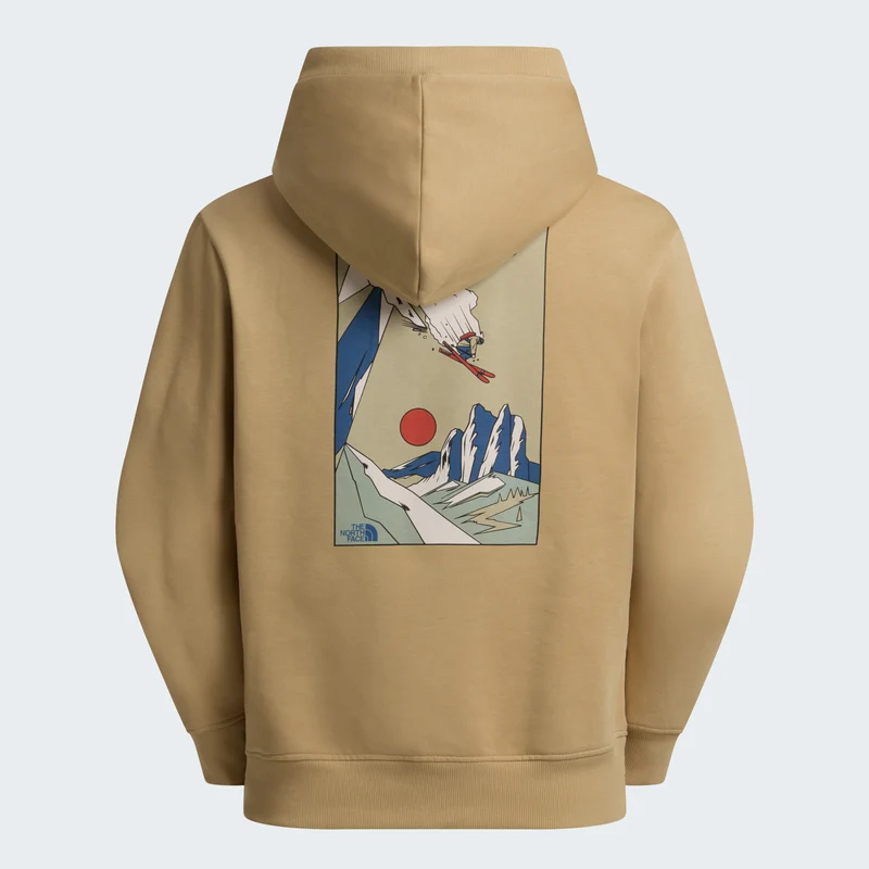 The North Face - Mountain Celebration Relaxed Hoodie-Gr unisex