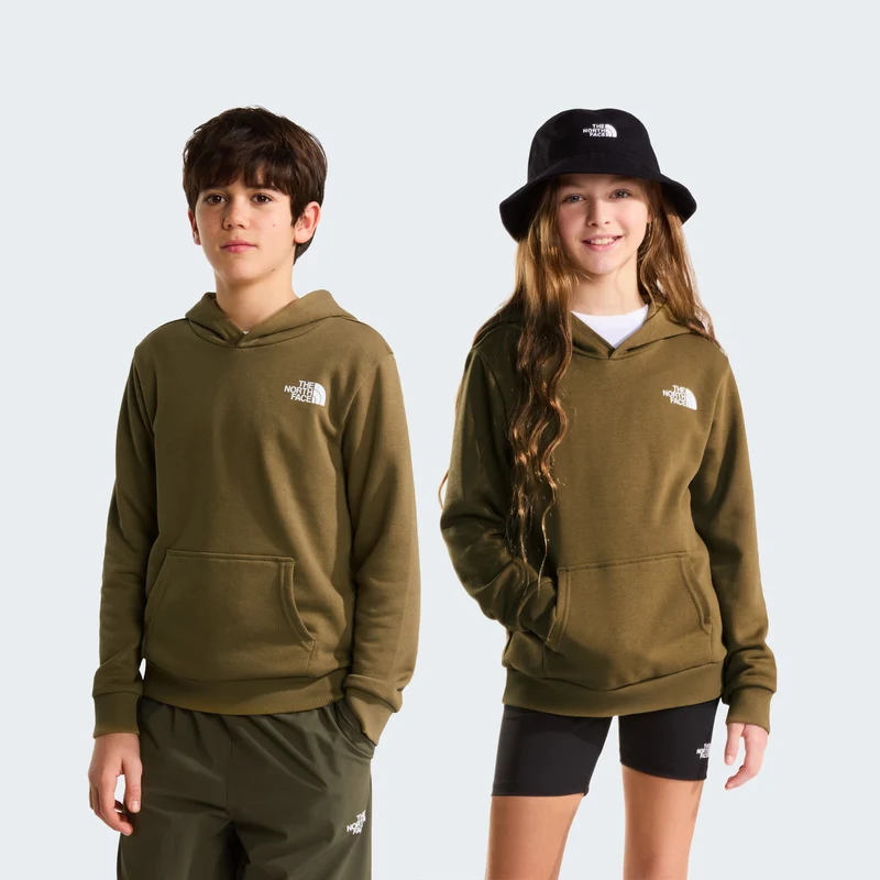 The North Face - Felpa con cappuccio Simple Dome Light da ragazzi
