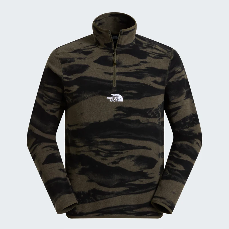 The North Face - Pile Glacier con cerniera a 1/4 da uomo