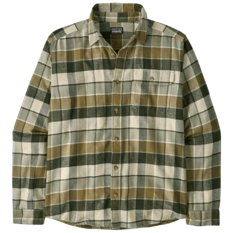 Patagonia - M's L/S LW Fjord Flannel Shirt Camicia uomo