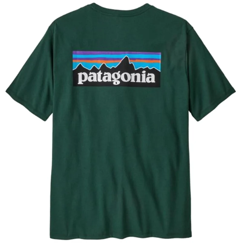 PATAGONIA Logo P-6 di W Responsibili-Tee T-Shirt uomo