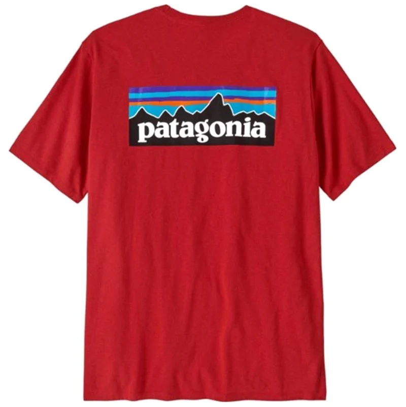 PATAGONIA Logo P-6 di W Responsibili-Tee T-Shirt uomo