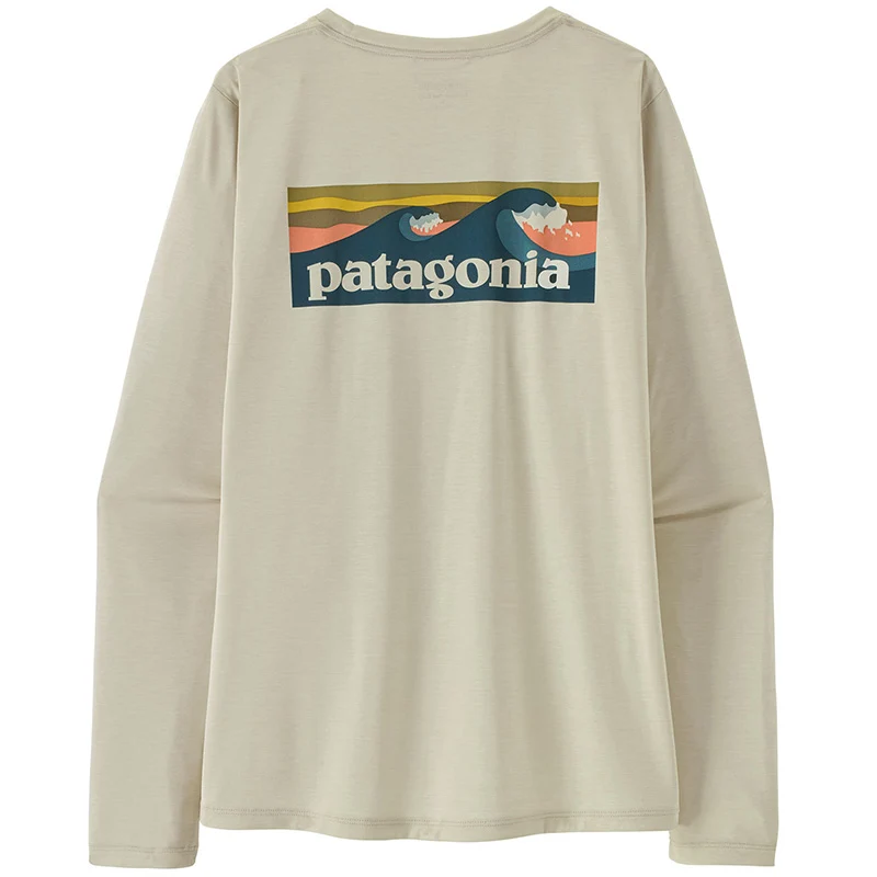 Maglia uomo Long-Sleeved Capilene Cool Daily Logo