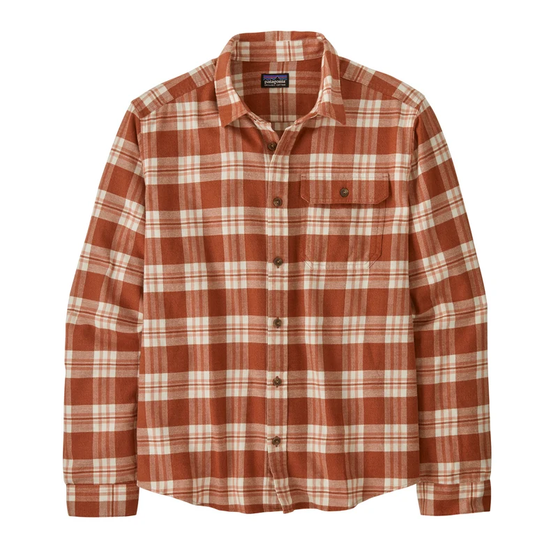 Patagonia long-sleeved cotton fjord flannel