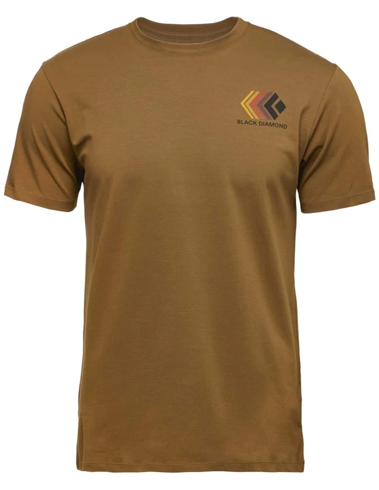 Black Diamond faded tee t-shirt cotone uomo