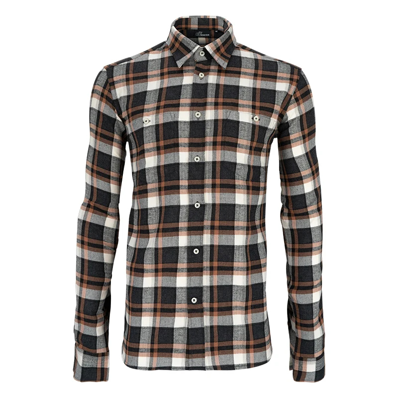 Camicia uomo Flanella Citrino