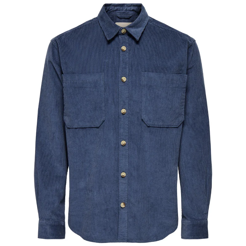 Camicia uomo Corduroy
