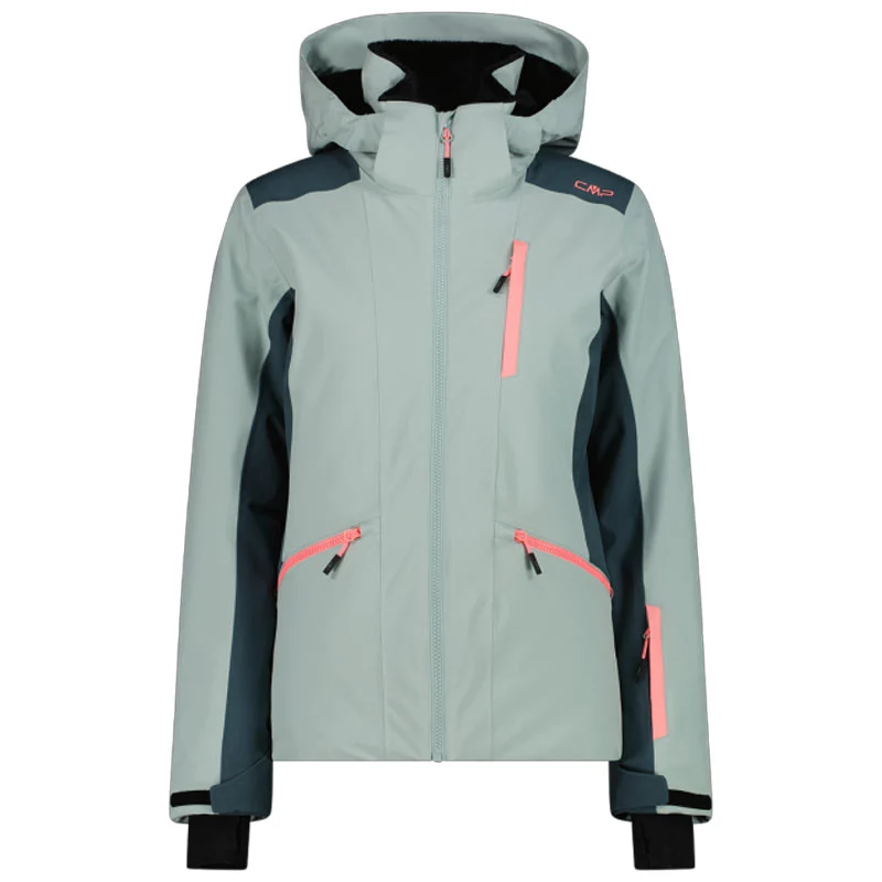 Giacca donna Sci con cappuccio staccabile