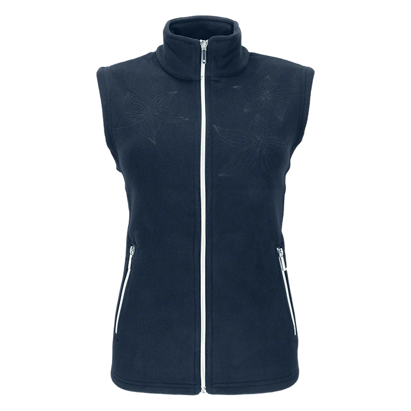 Gilet donna stampa rose